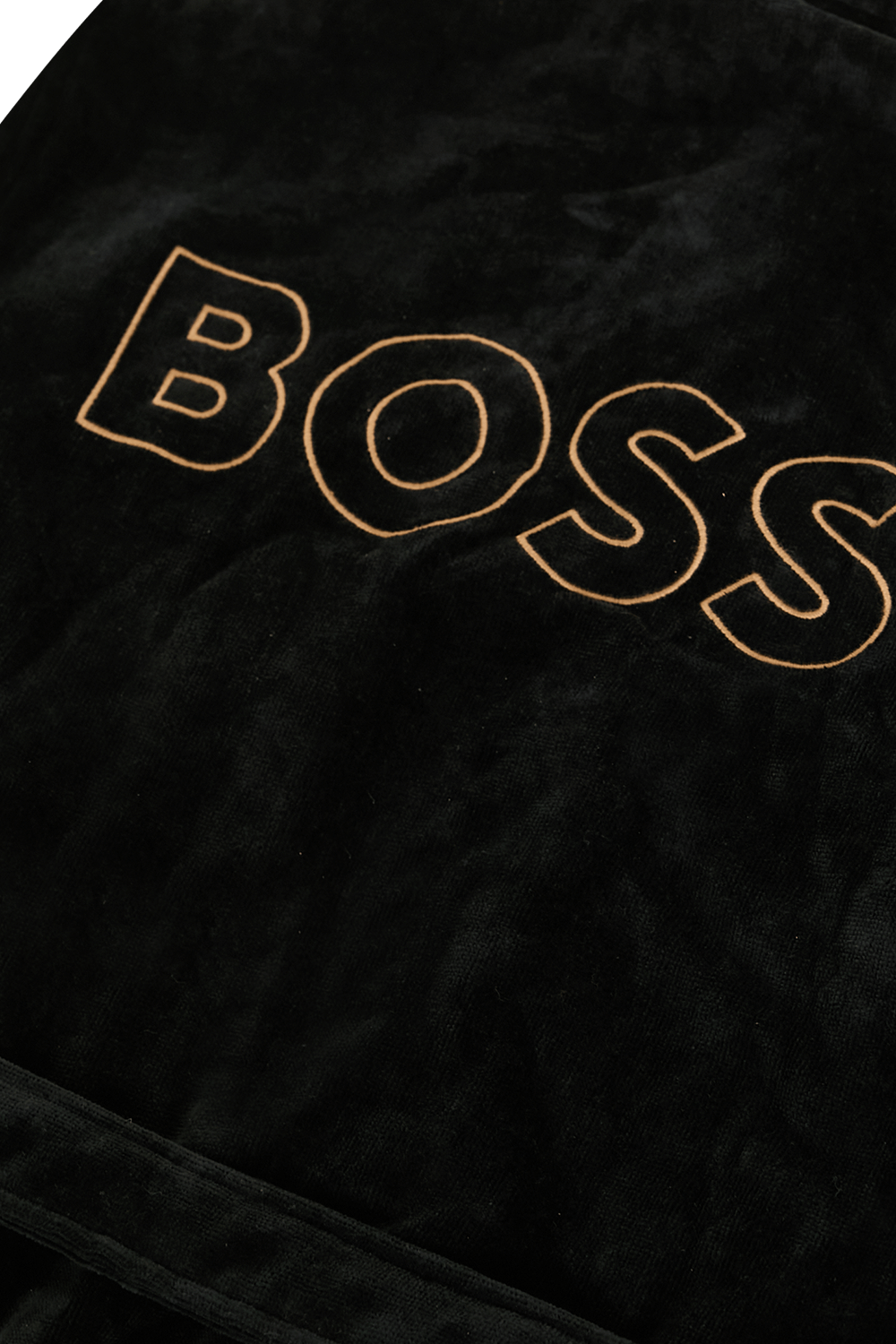 BOSS HOME חלוק רחצה טייגו עם רקמה בגב
