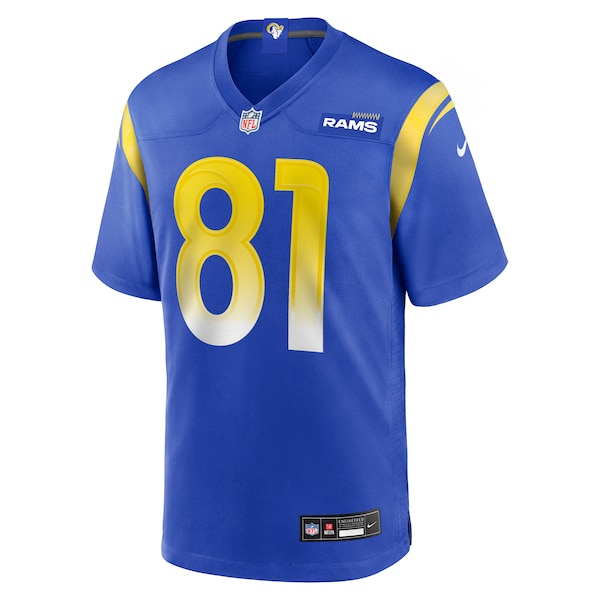 Brennan Presley Los Angeles Rams Nike Team Game Jersey -  Royal