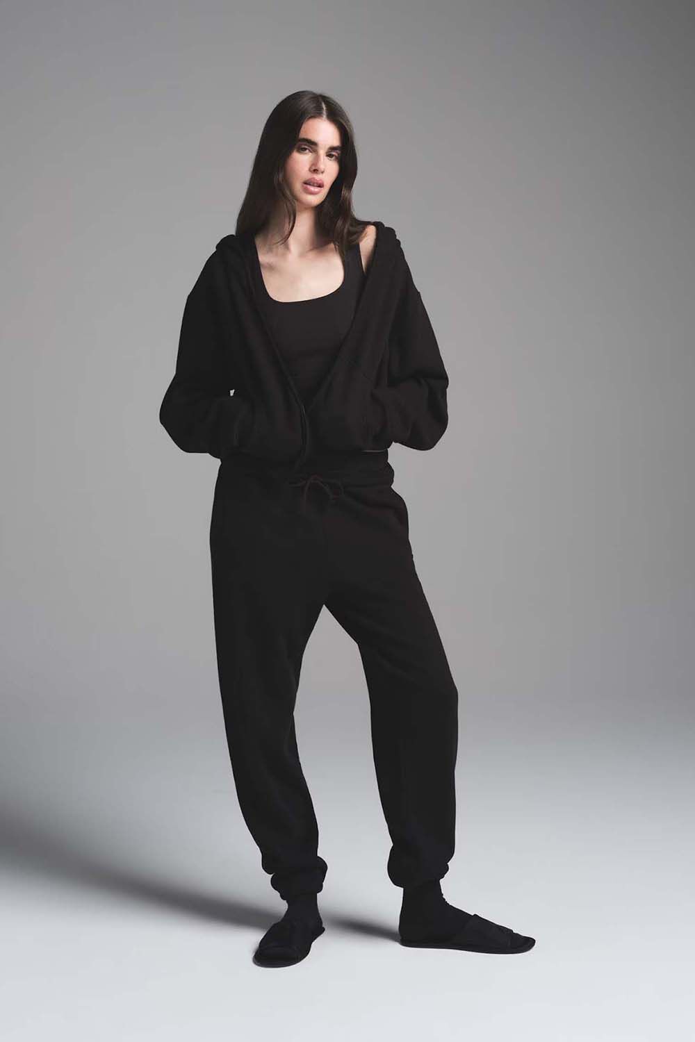 SKIMS CLASSIC ZIP UP HOODIE