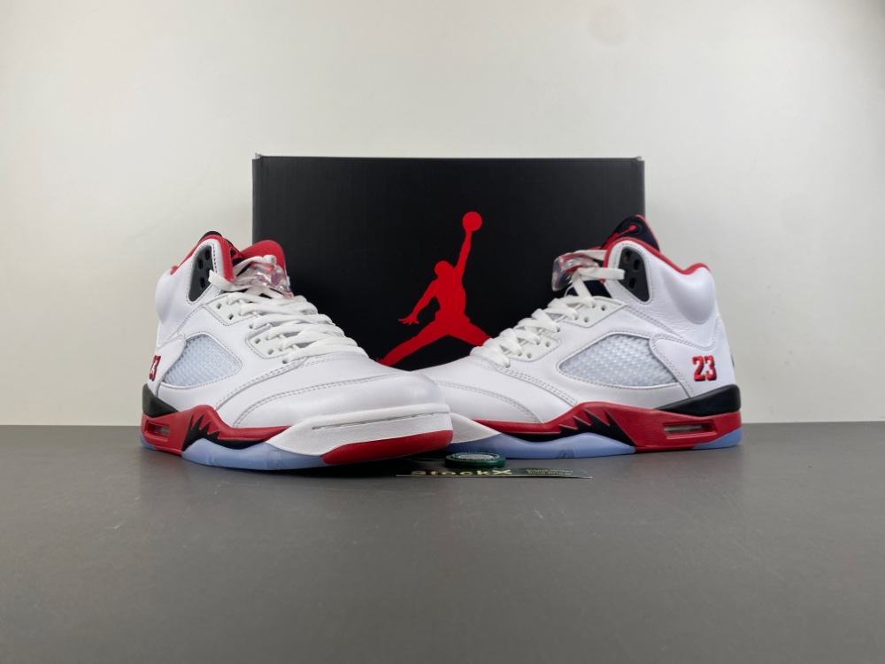 Air Jordan 5 “Fire Red Black Tongue”