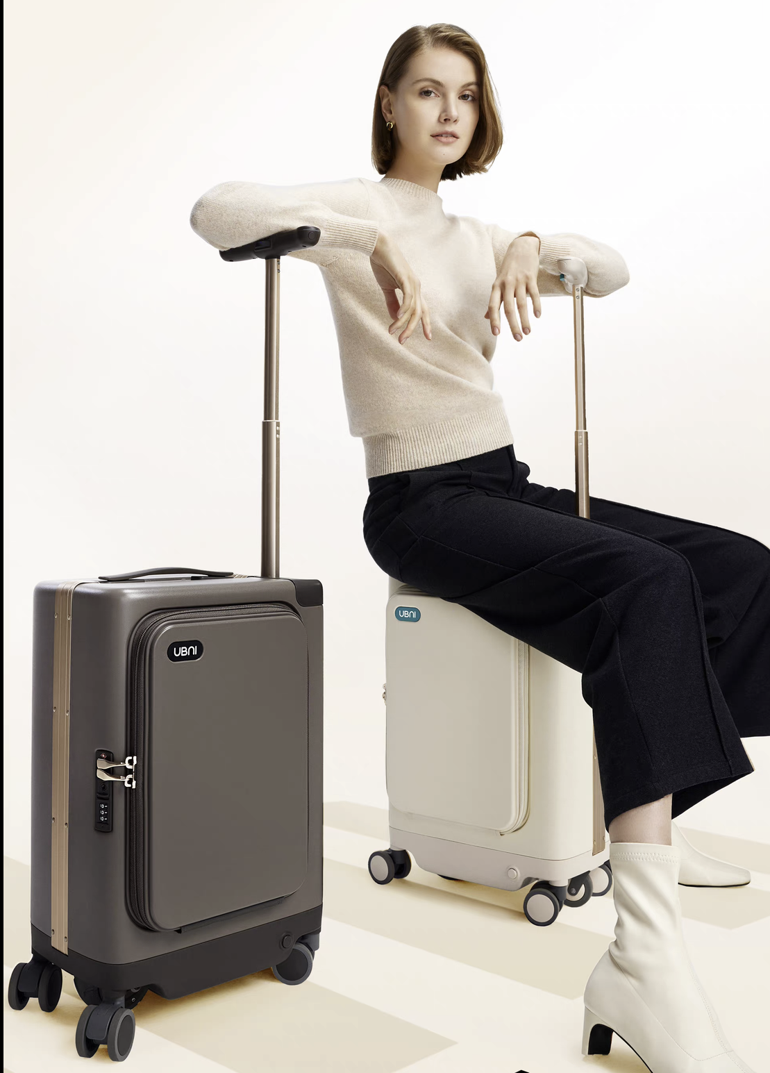 UBNI Electric Suitcase Rider CUBEU / Smart Rideable Luggage Brand New - GreshamTech