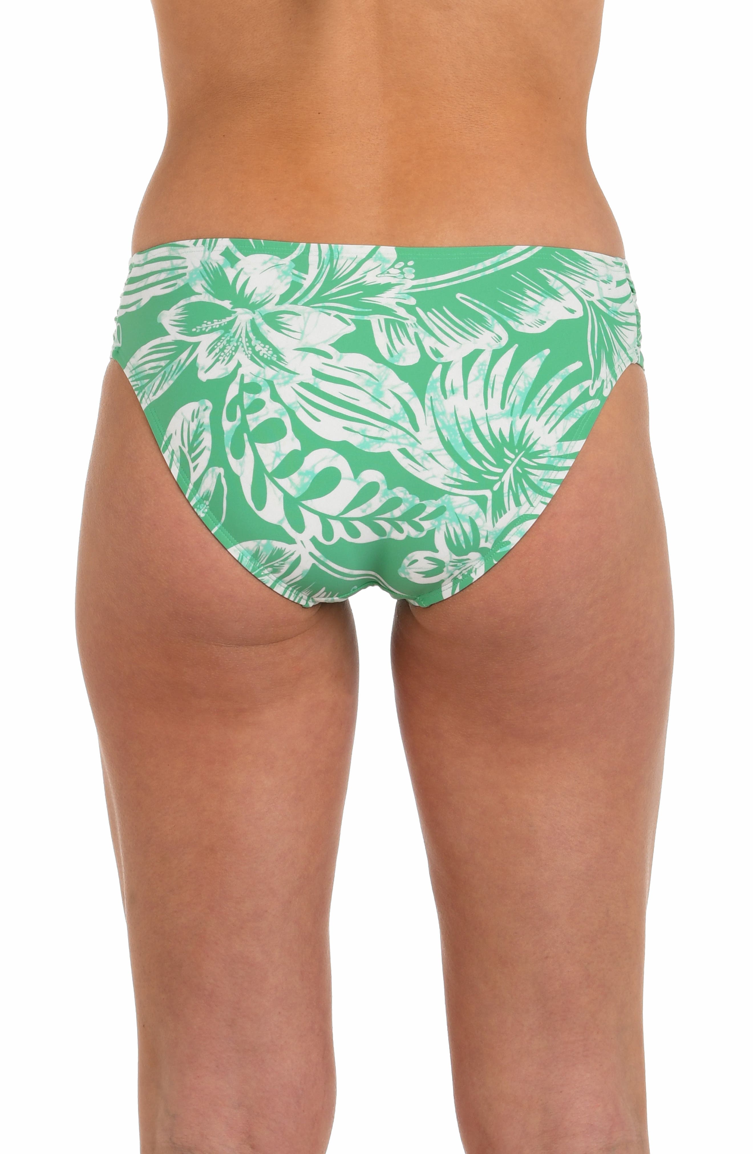 La Blanca Batiki Side Shirred Bikini Bottoms