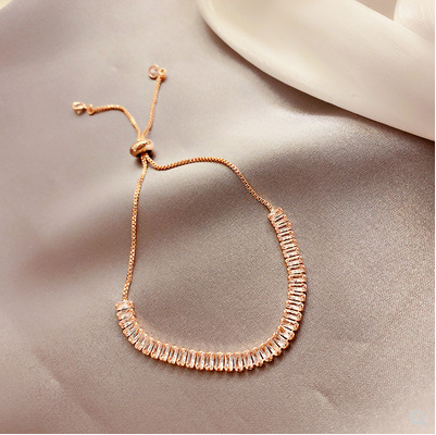 Diamond bracelet minority design simple cool wind fashion personalized jewelry women's new fashion in 2020