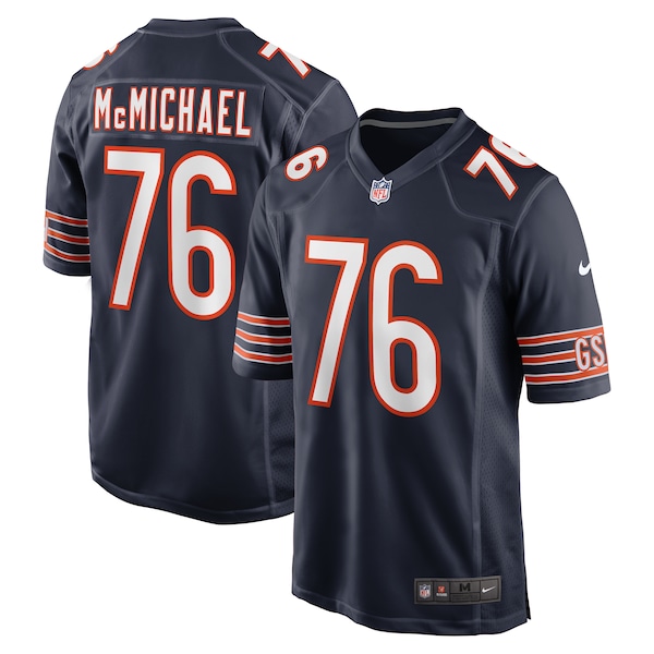 Steve McMichael Chicago Bears Nike  Retired Player Game Jersey -  Navy