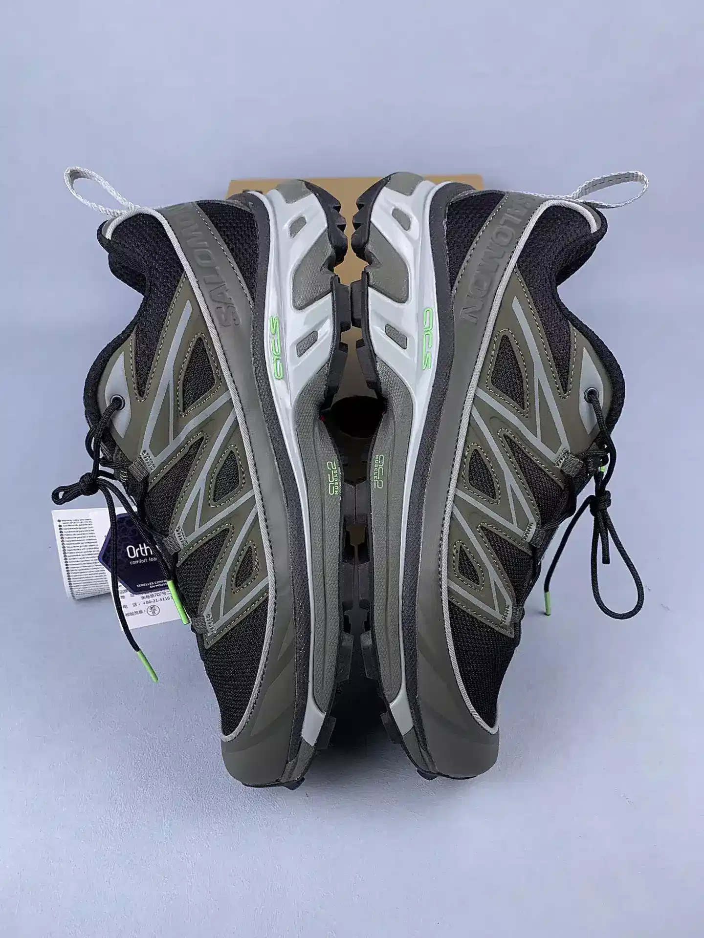 Salomon XT-6 Expanse “Beluga Peat Summer Green” Shoes product photo from LabelPicks