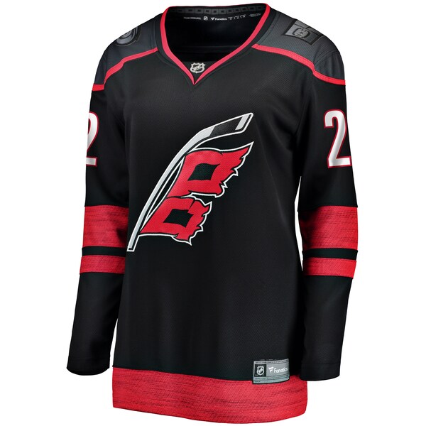 Logan Stankoven Carolina Hurricanes  Women's Home Breakaway Player Jersey - Black