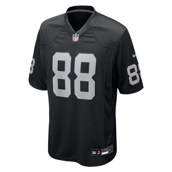 Justin Shorter Las Vegas Raiders Nike Team Game Jersey -  Black
