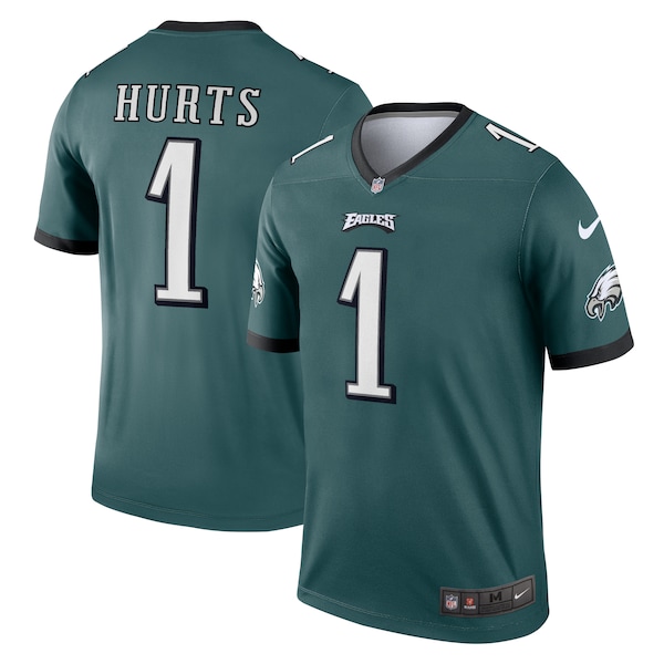 Jalen Hurts Philadelphia Eagles Nike Legend Jersey - Midnight Green
