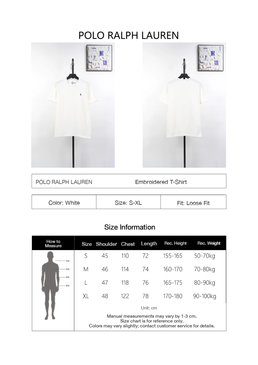 Ralph Lauren White Pony Embroidered Crewneck T-Shirt product photo from LabelPicks