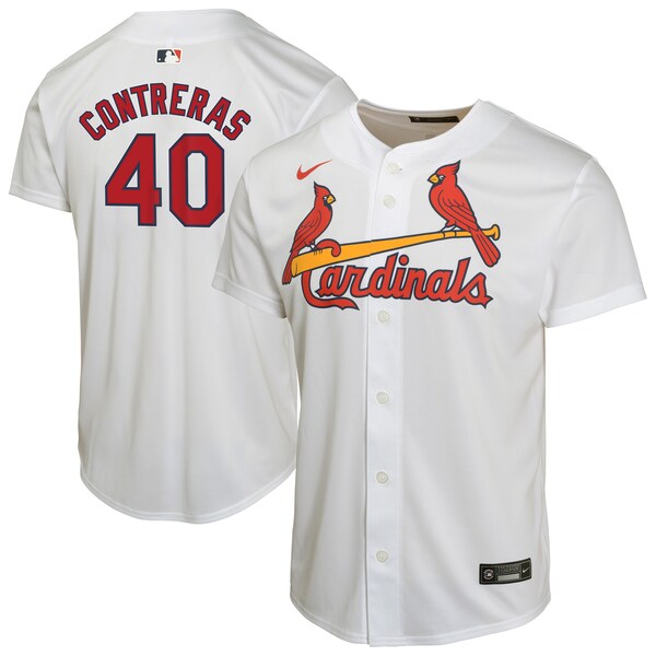 Willson Contreras St. Louis Cardinals Nike Youth Home Game Player Jersey - White