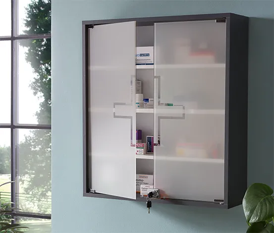 Medikamentenschrank »Wido«, anthrazit