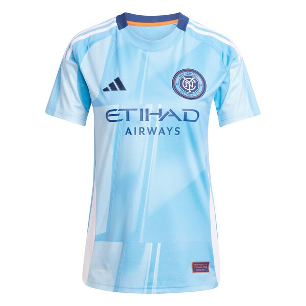 Maximiliano Moralez New York City FC adidas Women's 2025 The Excelsior Kit Replica Player Jersey - Light Blue