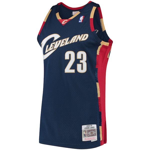 LeBron James Cleveland Cavaliers Hardwood Classics Swingman Jersey - Navy