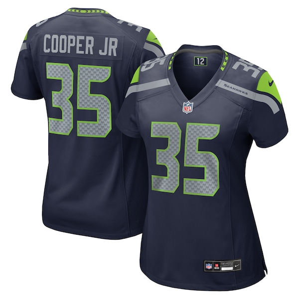 Ryan Cooper Jr. Seattle Seahawks Nike Women's Team Game Jersey -  College Navy