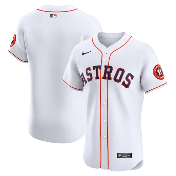 Houston Astros Nike Home Elite Jersey - White