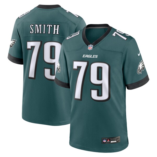 Lecitus Smith Philadelphia Eagles Nike  Game Jersey - Midnight Green