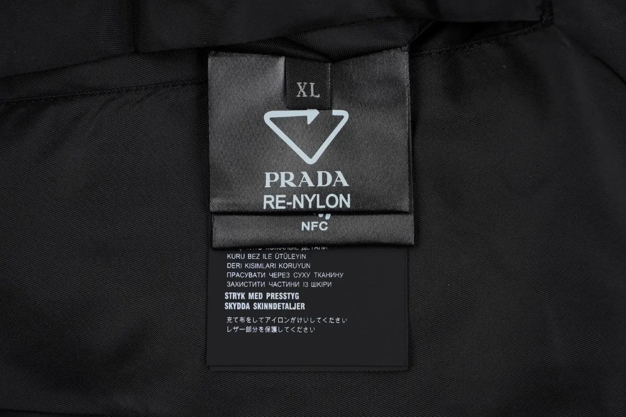 Prada Black Reversible Hooded Zip Jacket product photo from LabelPicks