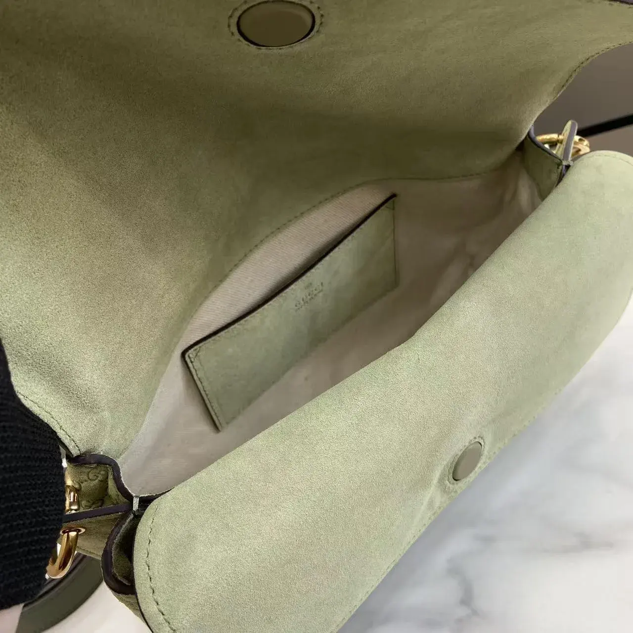 Gucci Green GG Supreme Canvas Shoulder Bag product photo from LabelPicks