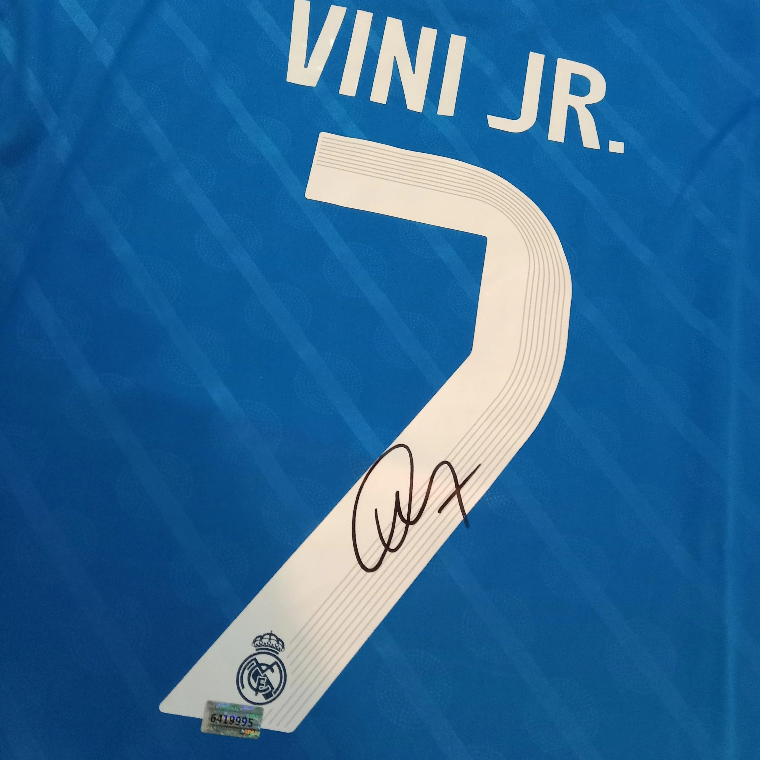 Vini Jr. Signed Autographed Real Madrid FC 2025/26 Football Shirt With COA