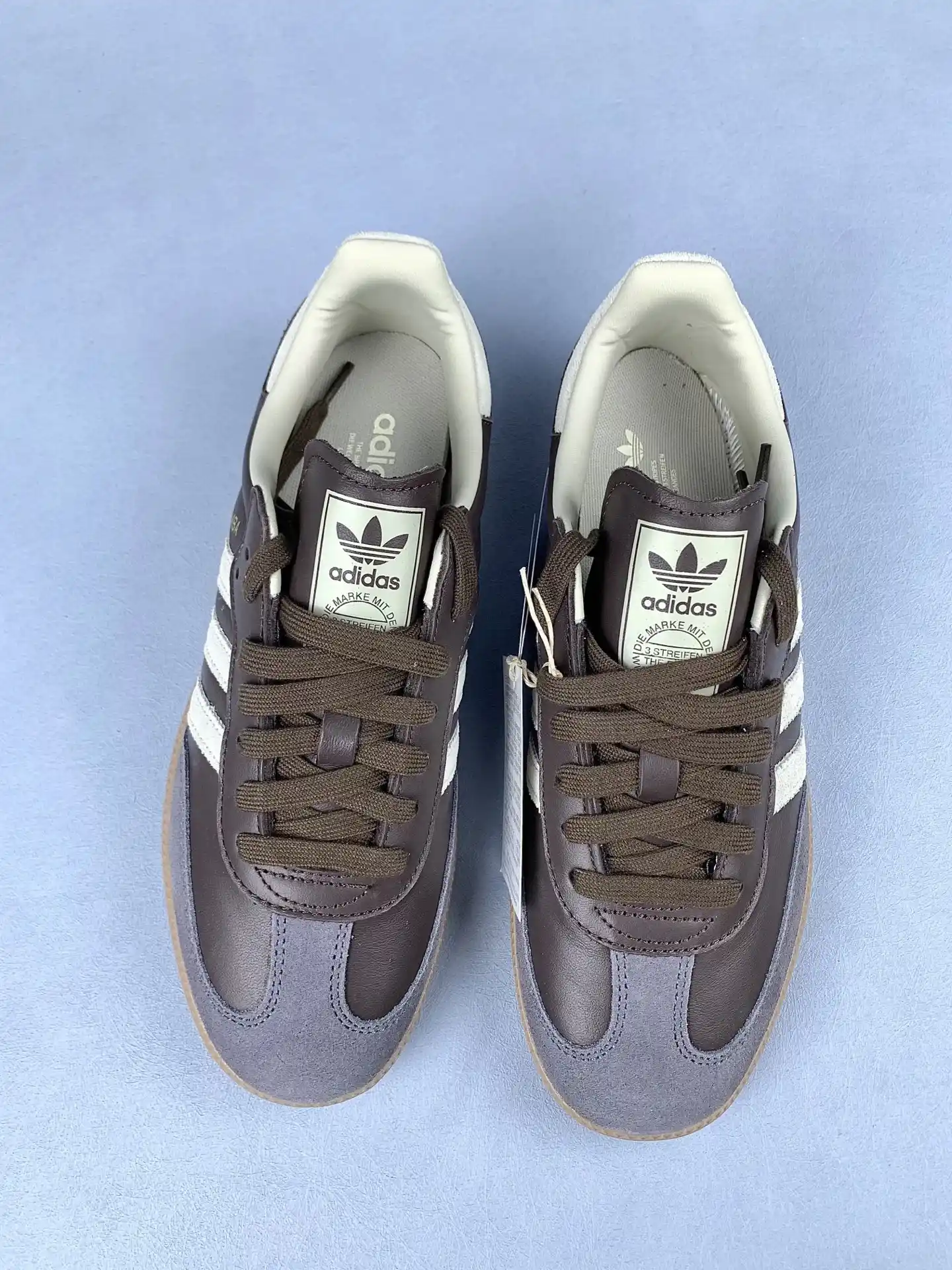 adidas Samba OG Brown Putty Grey Shoes product photo from LabelPicks