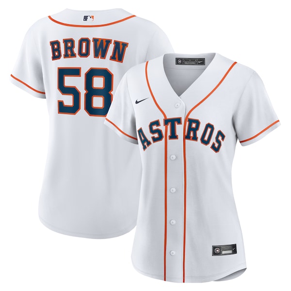 Hunter Brown Houston Astros Nike Women's Home Replica Jersey - White
