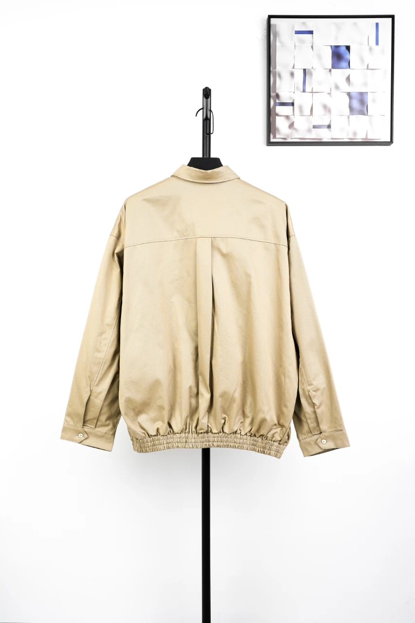 Miu Miu Beige Logo Embroidered Button Jacket product photo from LabelPicks