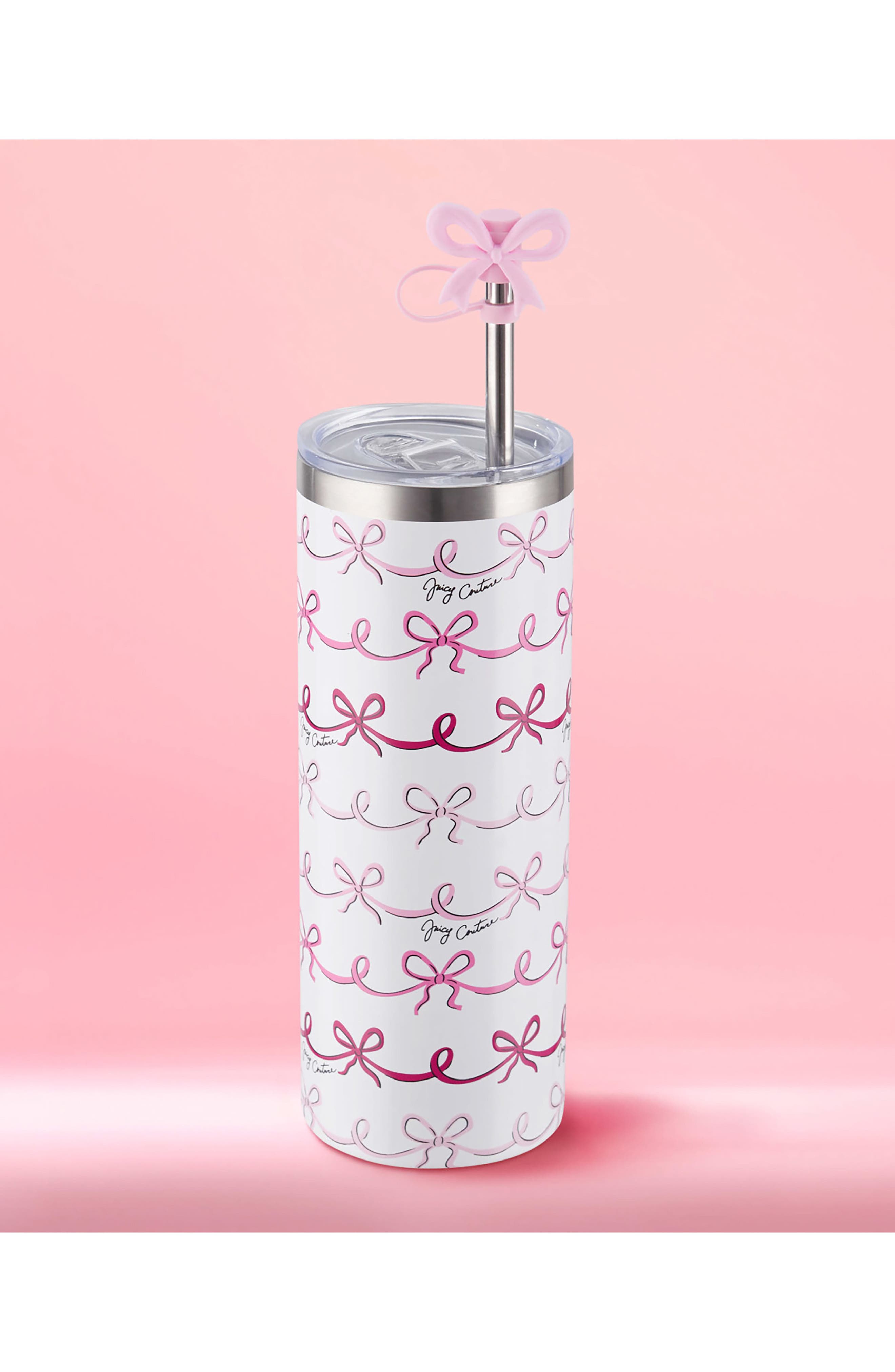 Juicy Couture 24-Ounce Glam Sip Water Bottle