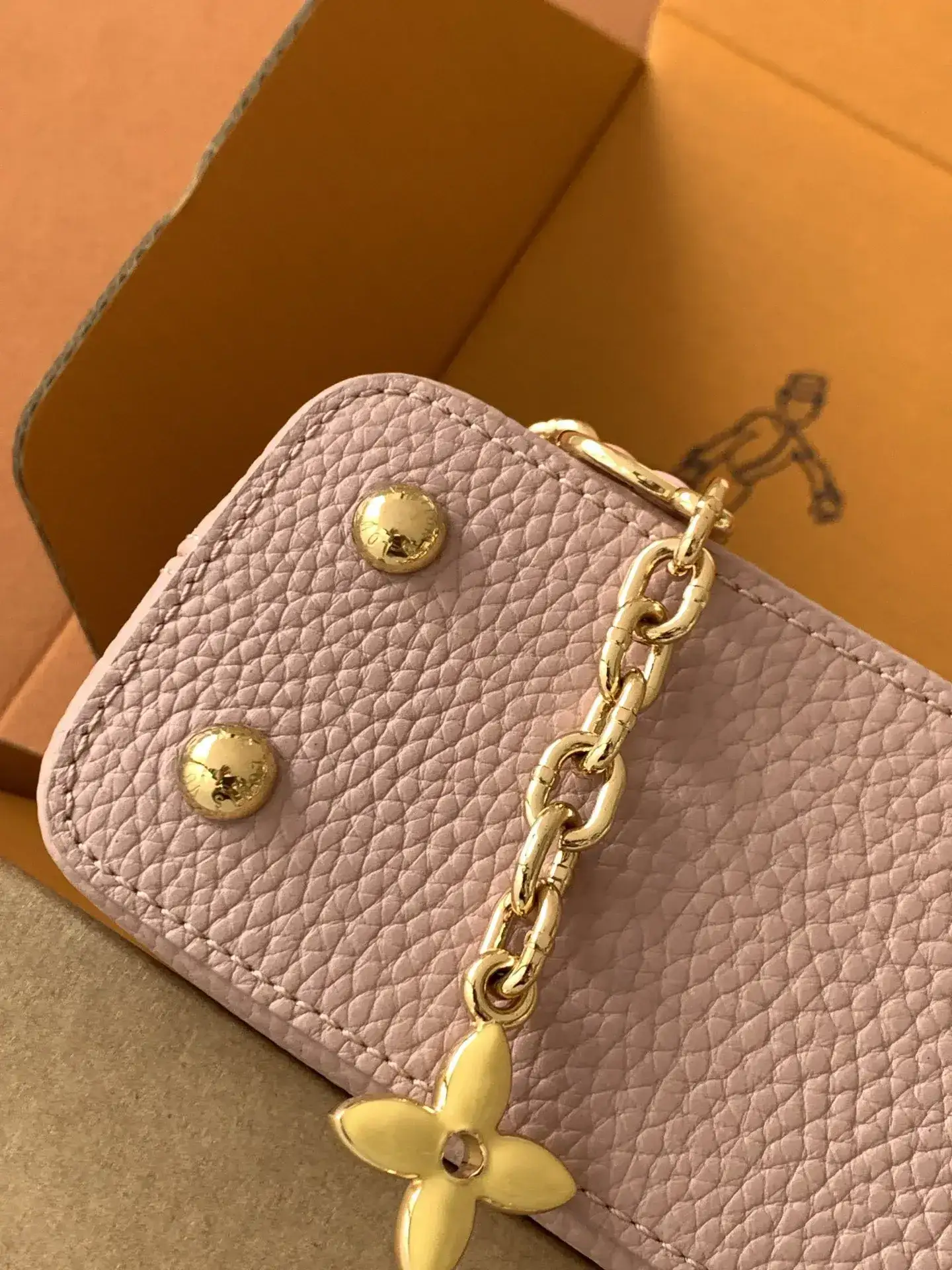 Louis Vuitton Pink Capucines Calfskin Top Handle Bag product photo from LabelPicks