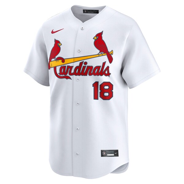 Jordan Walker St. Louis Cardinals Nike Home Limited Player Jersey - White