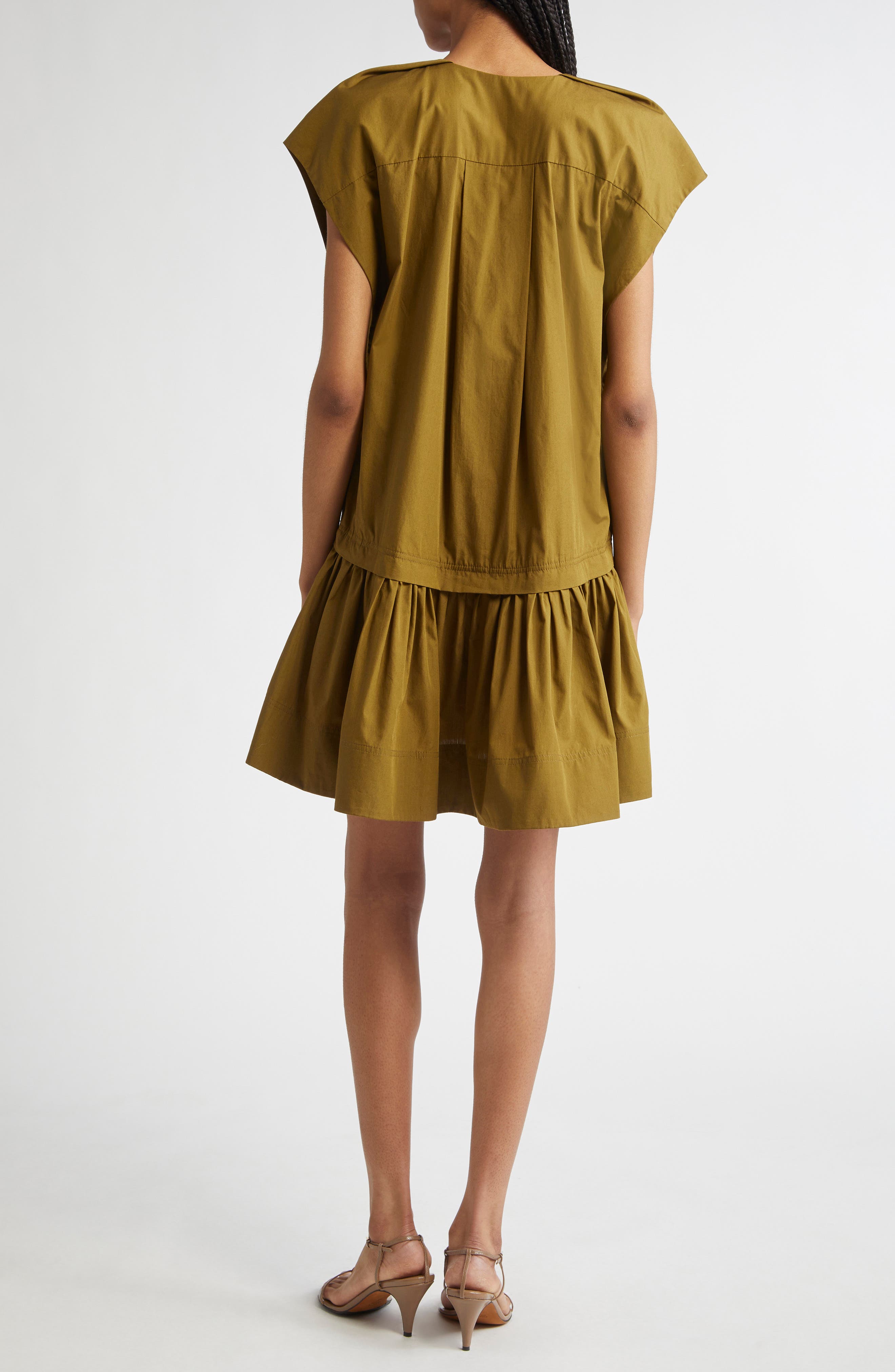 A.L.C. Ember Drop Waist Minidress