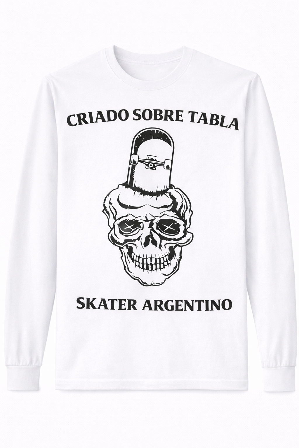 Remera “Criado Sobre Tabla” – Calle y Calavera
