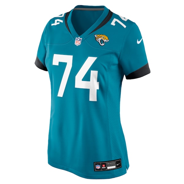 Fred Johnson Jacksonville Jaguars Nike Women's Team Game Jersey -  Teal