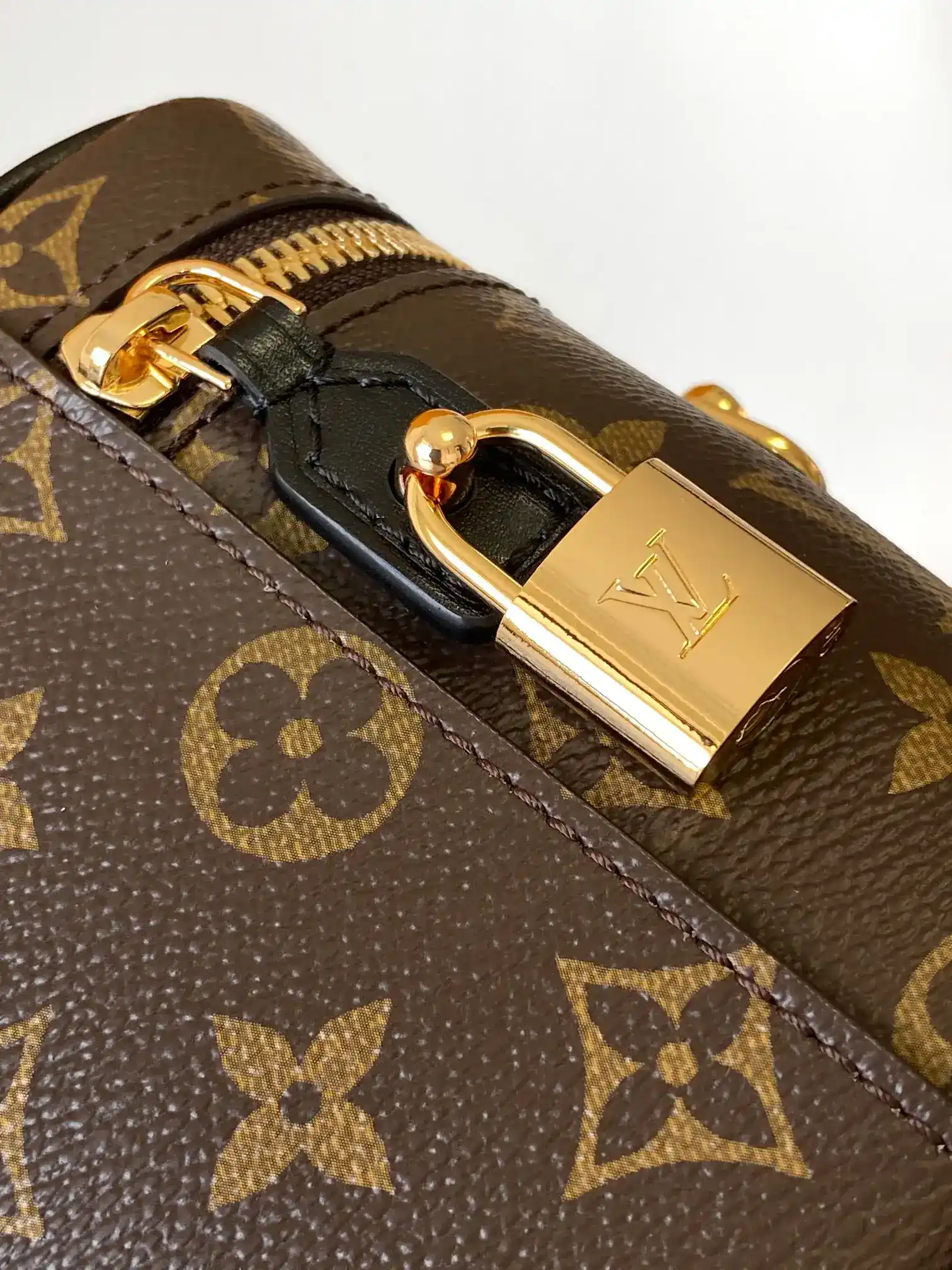 Louis Vuitton Canvas and Leather Top Handle Bag product photo from LabelPicks