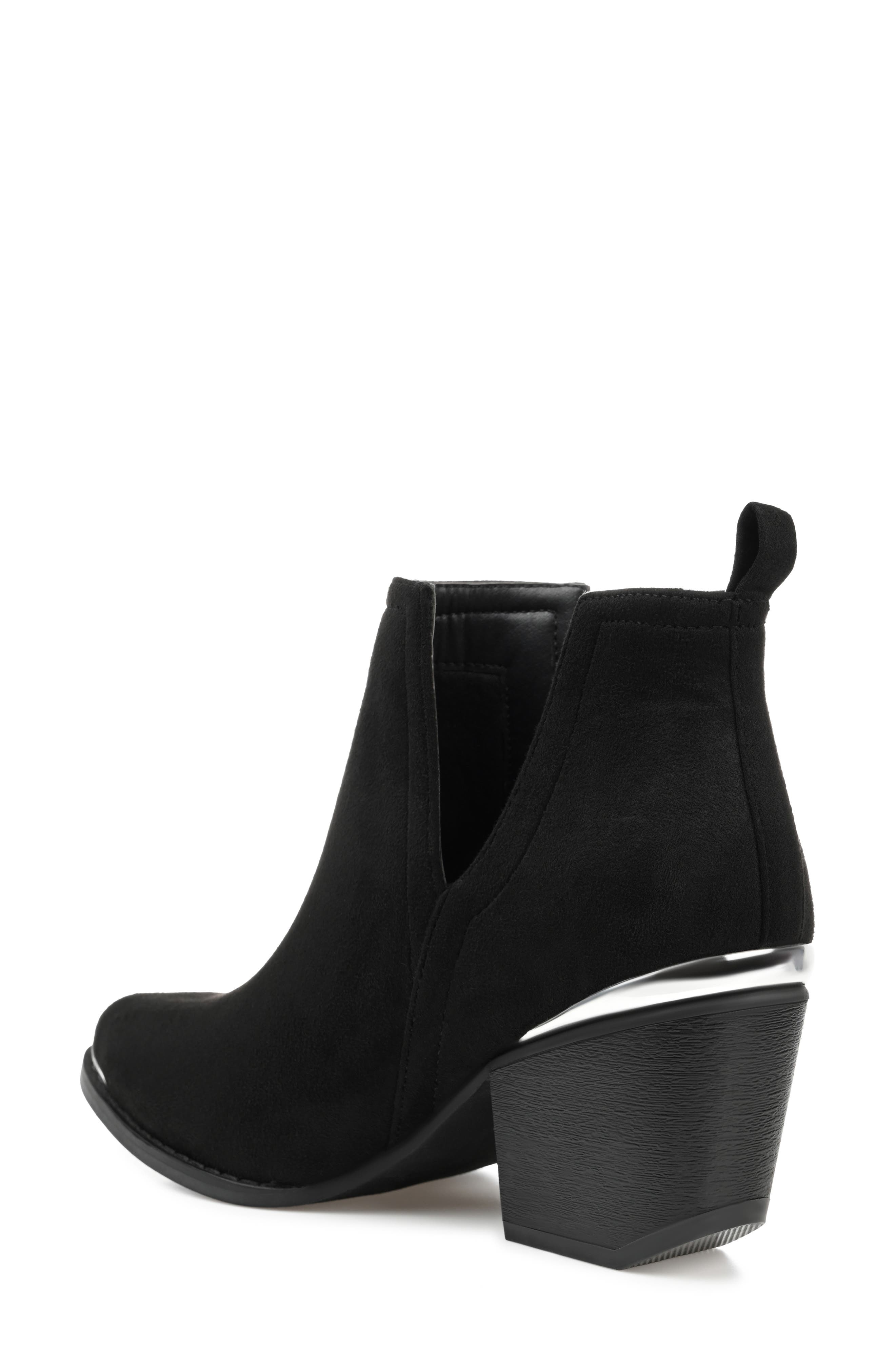 Journee Collection Issla Metal Trim Bootie