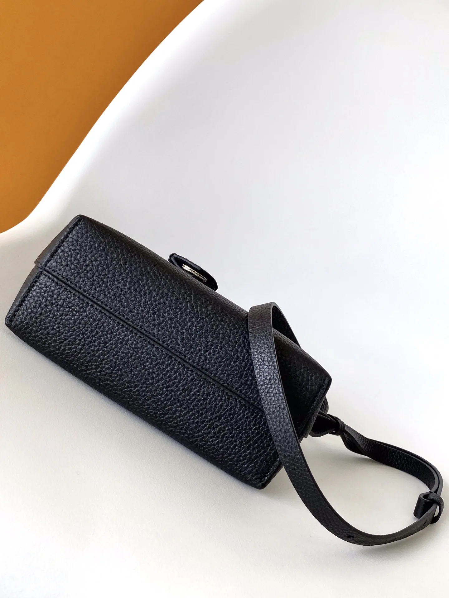 Fendi Gold Calfskin Top Handle Bag product photo from LabelPicks