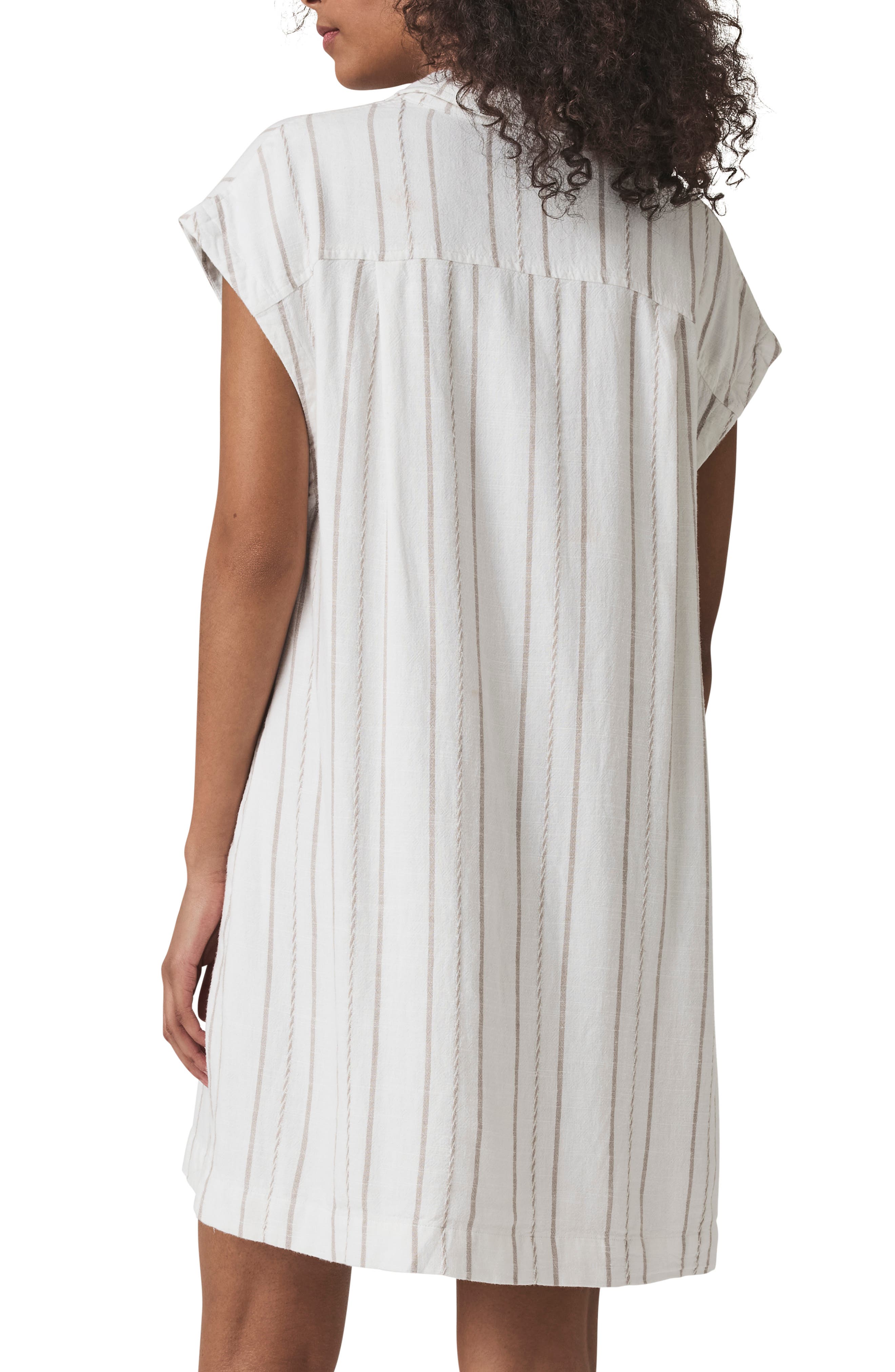 Splendid Gabrielle Stripe Mini Shirtdress