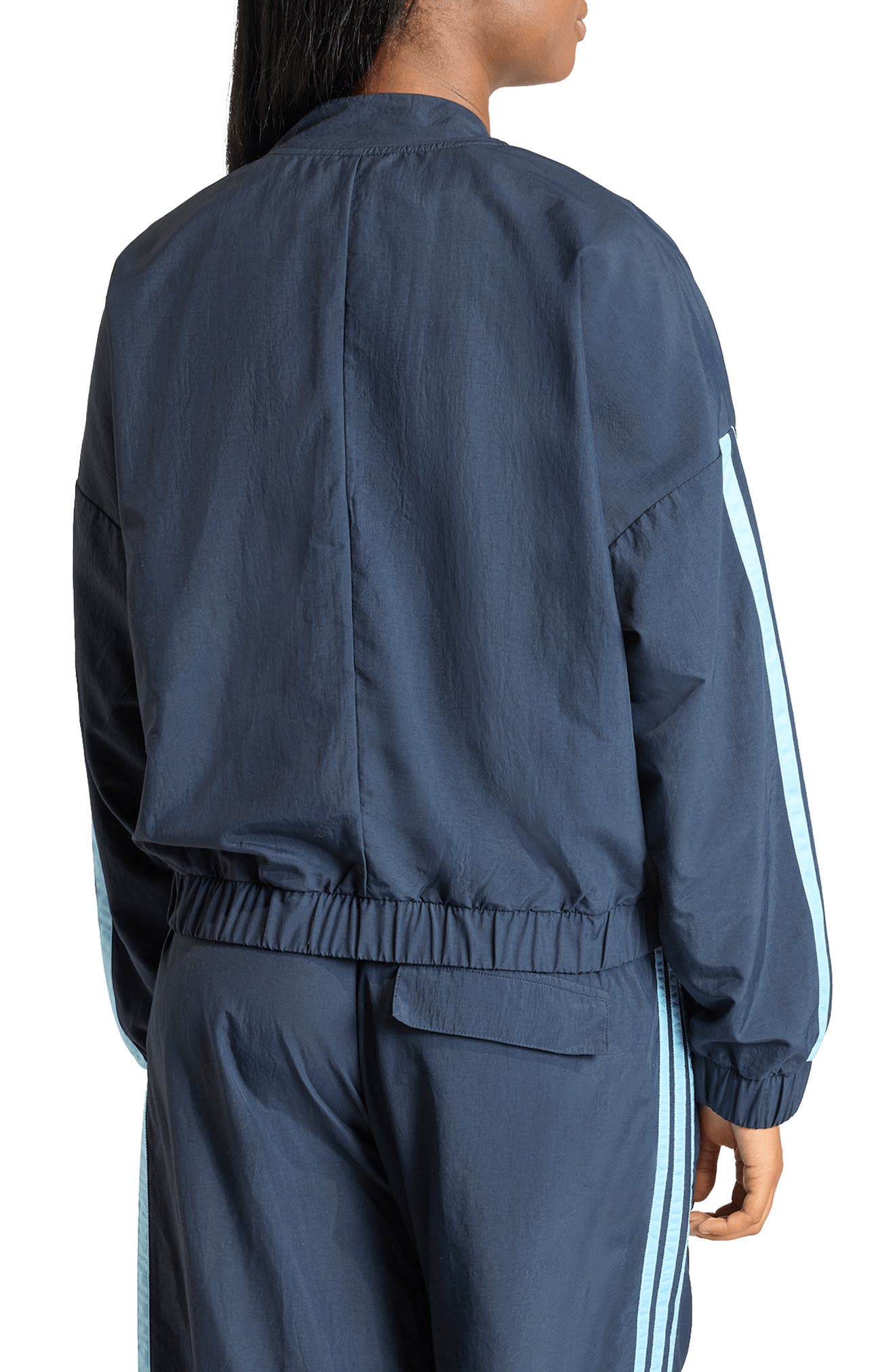 adidas 3-Stripes Windbreaker Bomber Jacket