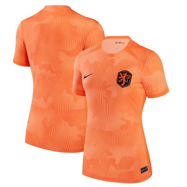 Netherlands Women's National Team Nike Women's 2023 Home Stadium Replica Jersey - Orange