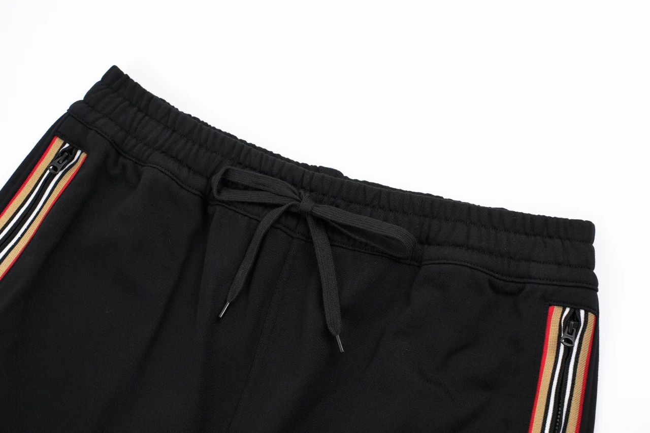 Burberry Black Check Side Knit Pants product photo from LabelPicks
