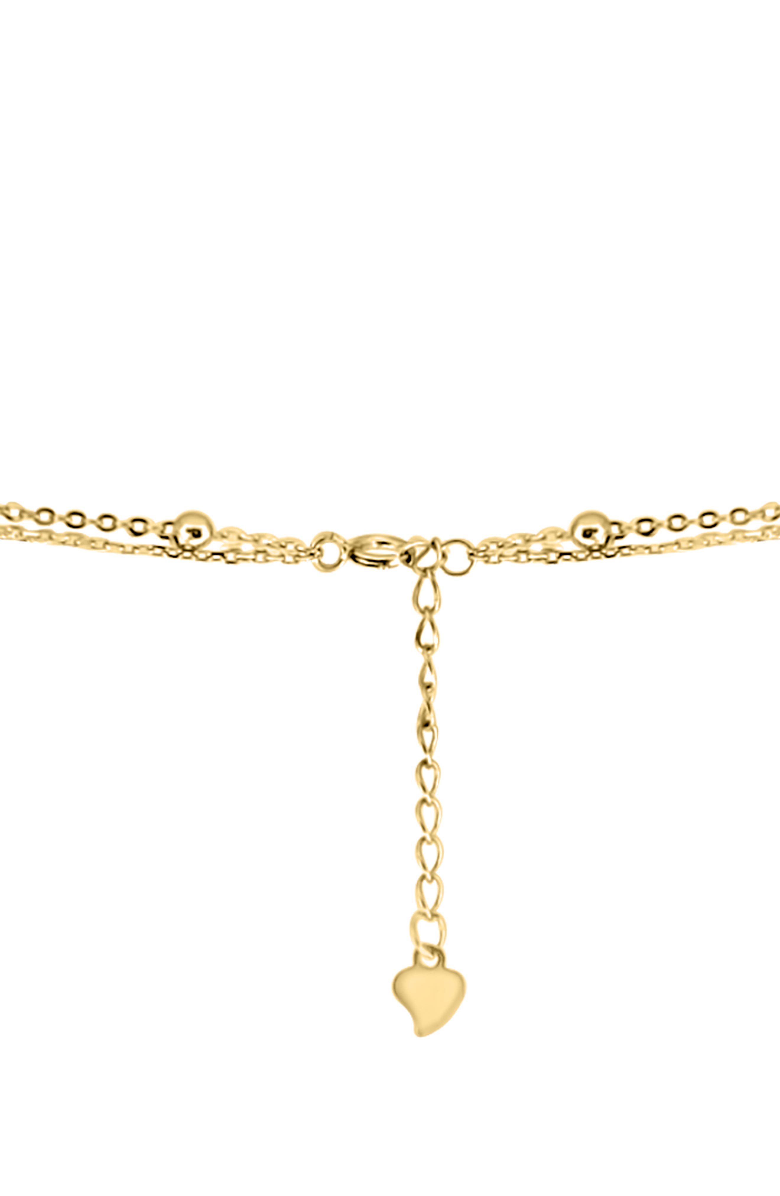 EFFY 14k Gold Plated Sterling Silver 6mm Freshwater Pearl Station Layered Necklace