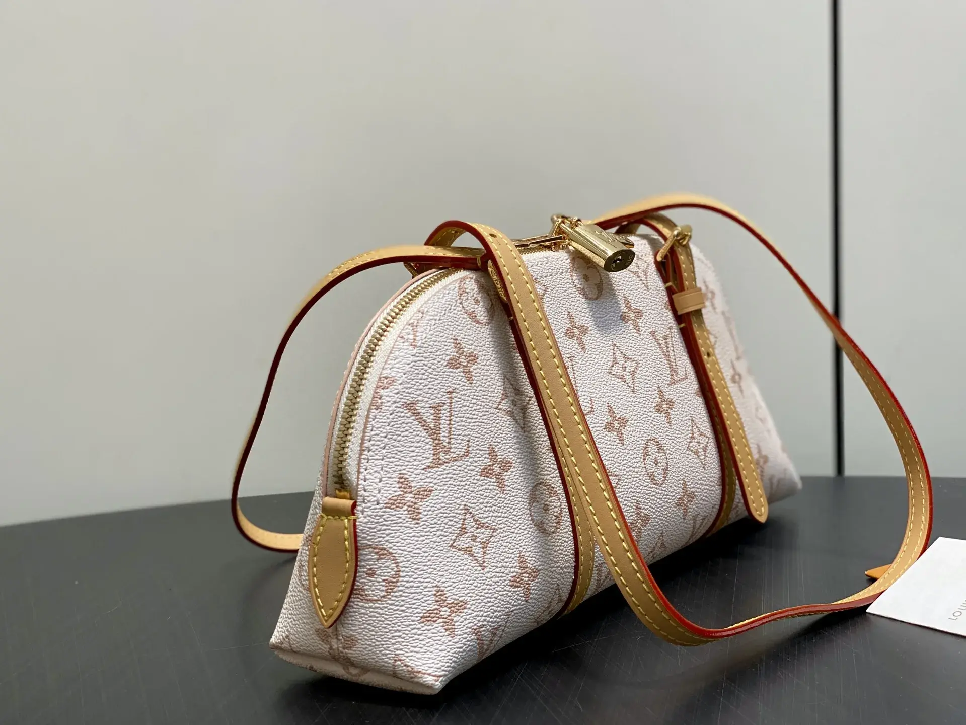 Louis Vuitton Alma Red Canvas and Leather Shoulder Bag product photo from LabelPicks