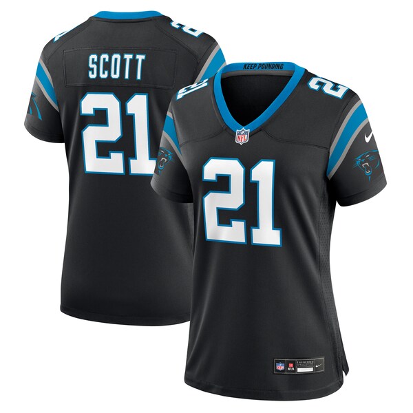 Nick Scott Carolina Panthers Nike Women's  Game Jersey -  Black