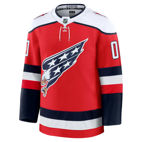 Washington Capitals  Alternate Premium Custom Jersey - Red