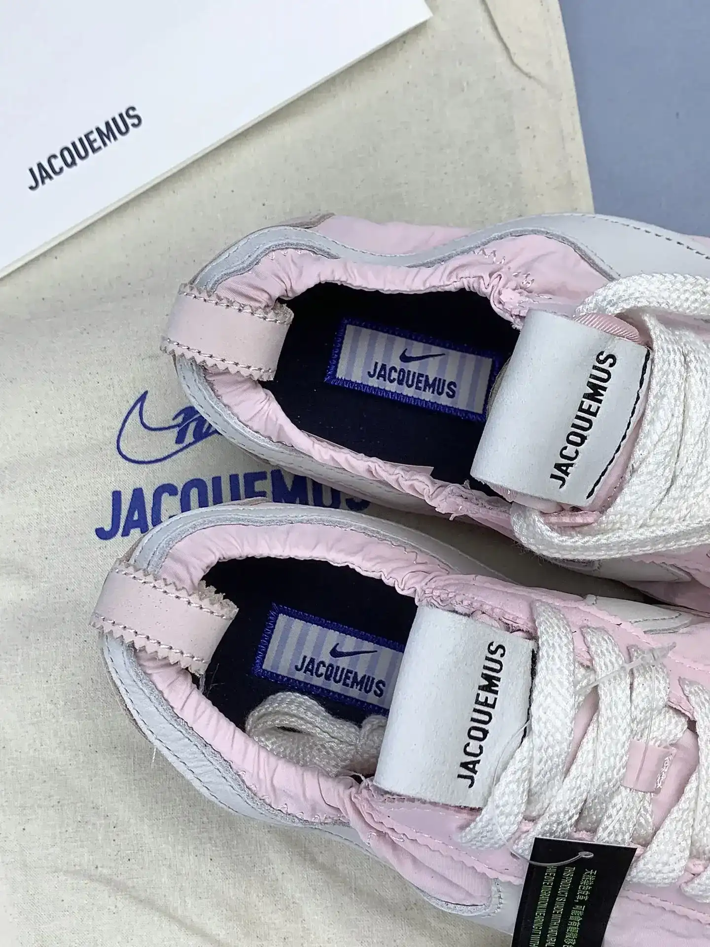 Nike Moon Shoe x Jacquemus 'Aluminum Pink' Shoes product photo from LabelPicks