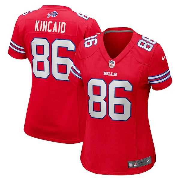 Dalton Kincaid Buffalo Bills Nike Women's Alternate Game Jersey - Red/Royal