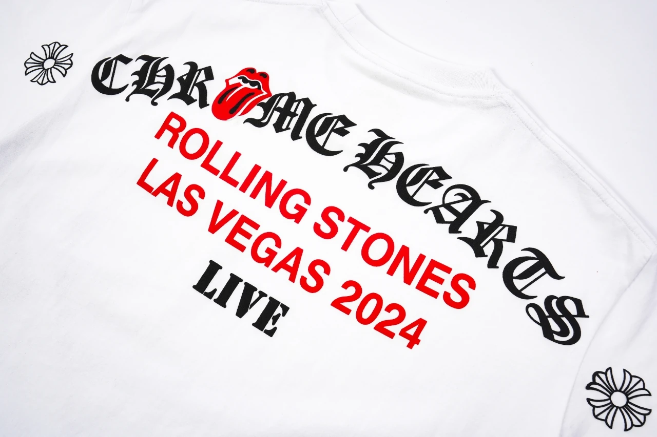 Chrome Hearts White Las Vegas Letter Graphic T-Shirt product photo from LabelPicks