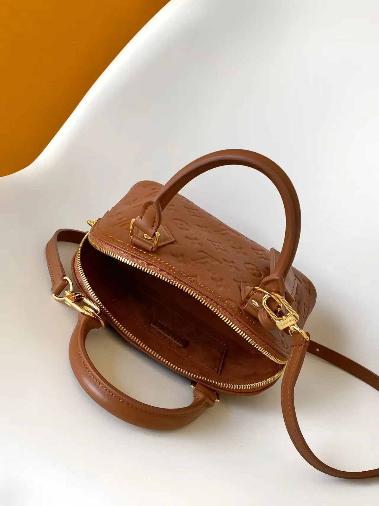 Louis Vuitton Alma Calfskin Top Handle Bag product photo from LabelPicks