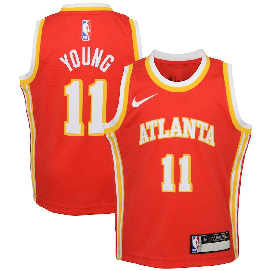 Trae Young Atlanta Hawks Nike Preschool Swingman Player Jersey - Icon Edition - Red