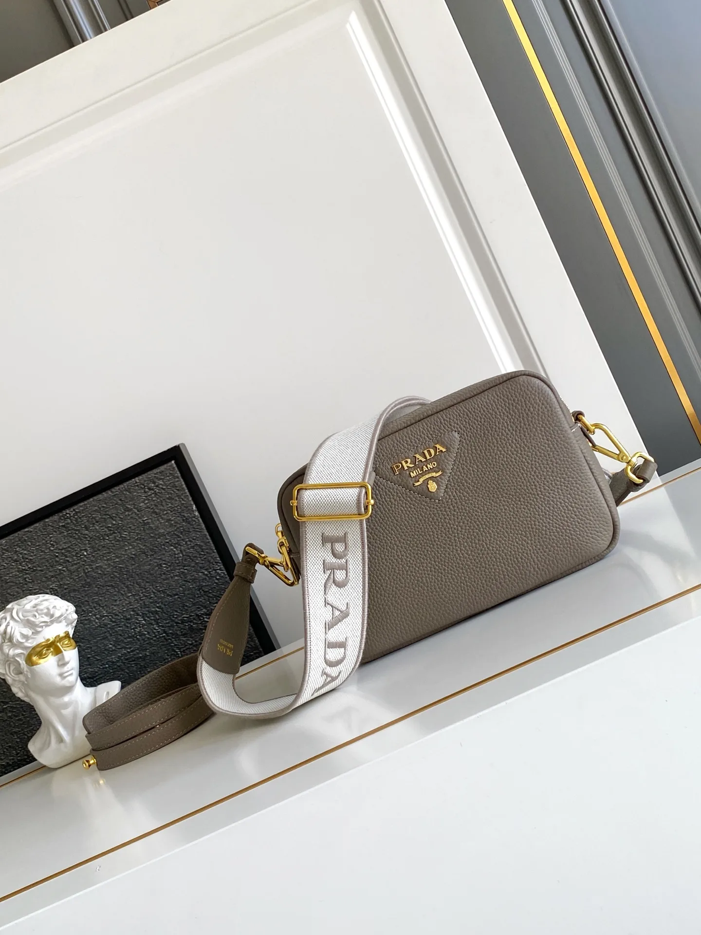 Prada Calfskin Shoulder Bag product photo from LabelPicks