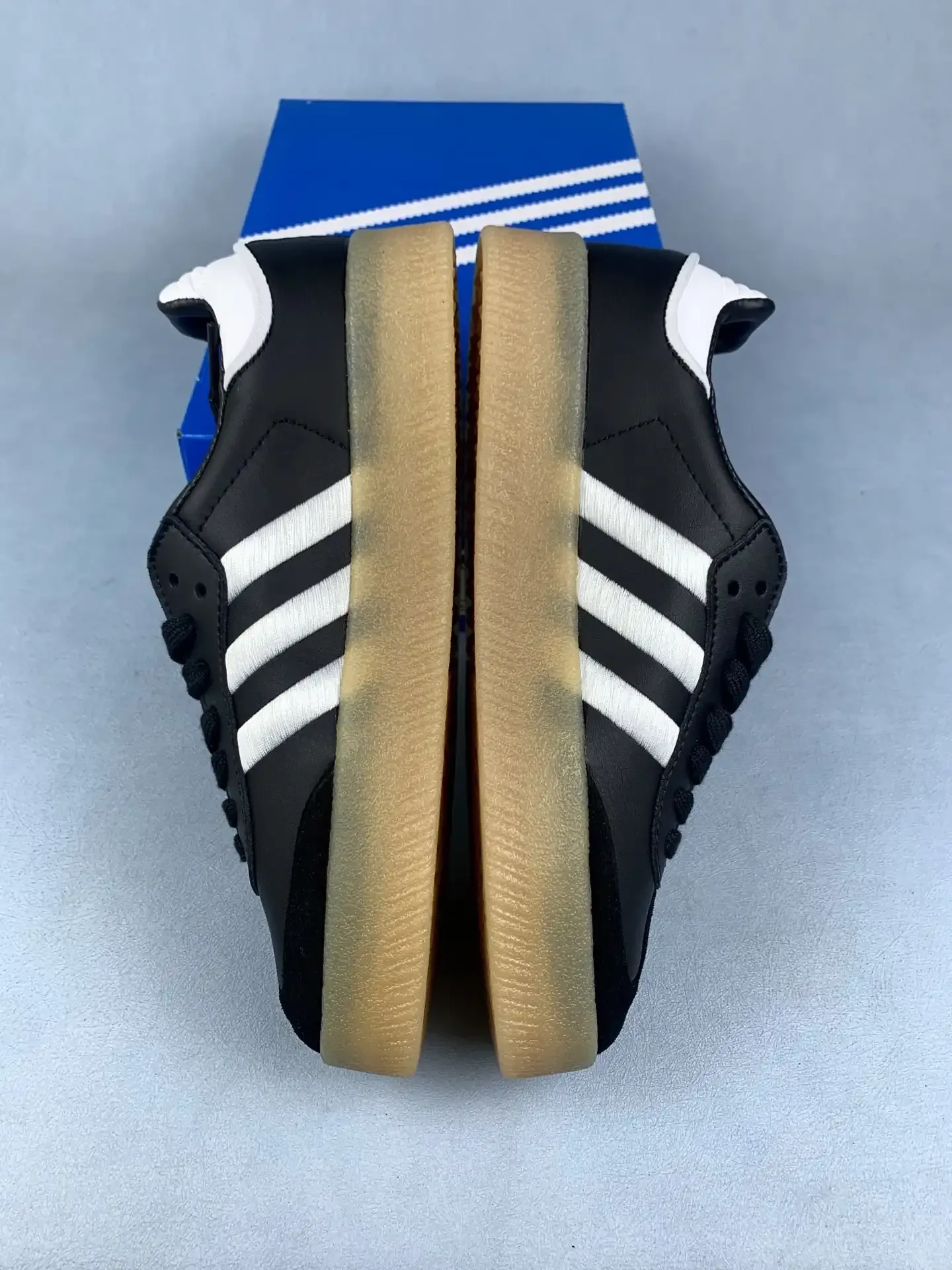 adidas Sambae Black White Gum Shoes product photo from LabelPicks